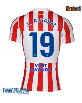Atletico Madrid Julian Alvarez #19 Tricou Fotbal Replică 2025-26 Barbati Acasa